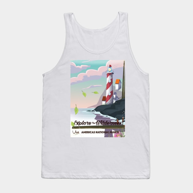 Explore the Wilderness Tank Top by nickemporium1